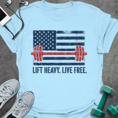 T-Shirt Light Blue / S Lift Free T-Shirt