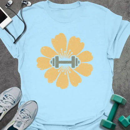T-Shirt Light Blue / S Marigold Dumbbell T-Shirt