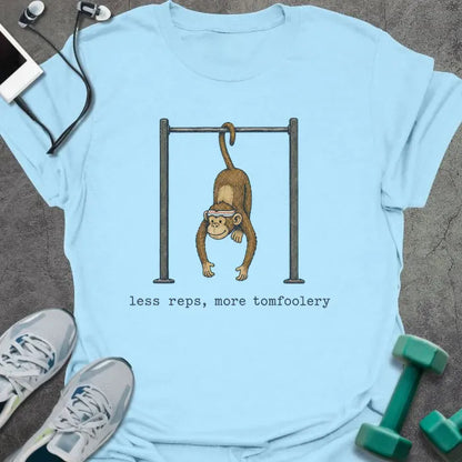 T-Shirt Light Blue / S Monkey Tomfoolery T-Shirt