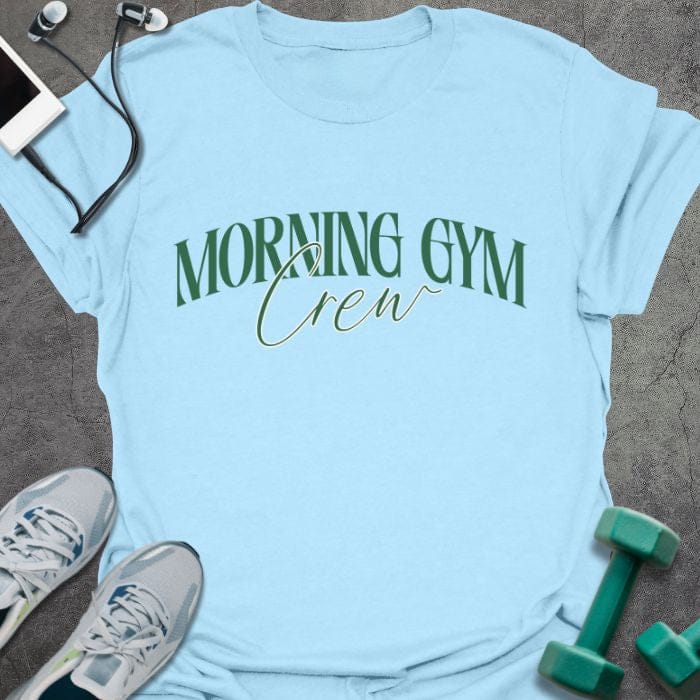 T-Shirt Light Blue / S Morning Crew T-Shirt