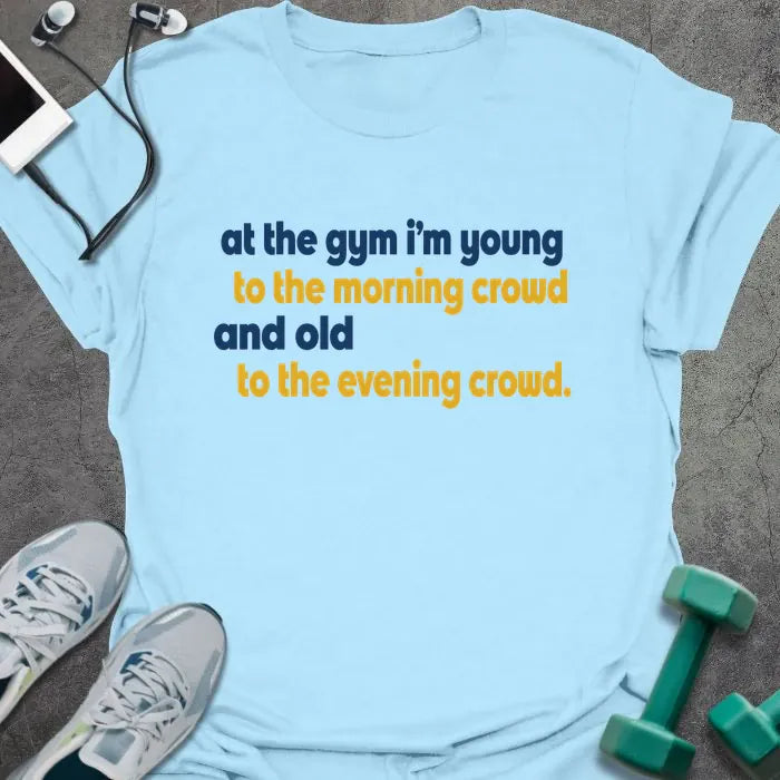 T-Shirt Light Blue / S Morning Crowd T-Shirt