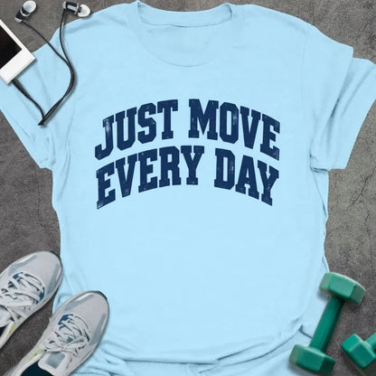 T-Shirt Light Blue / S Move Daily T-Shirt