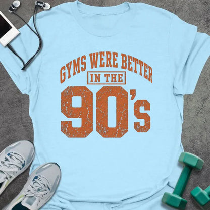 T-Shirt Light Blue / S Nineties Gym T-Shirt