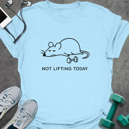 T-Shirt Light Blue / S Not Lifting T-Shirt