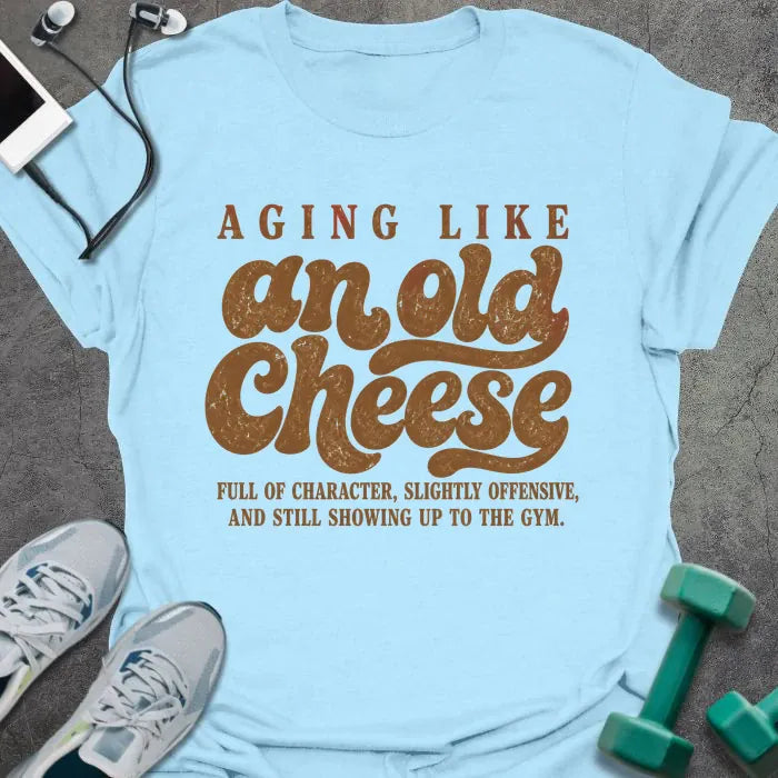 T-Shirt Light Blue / S Old Cheese T-Shirt
