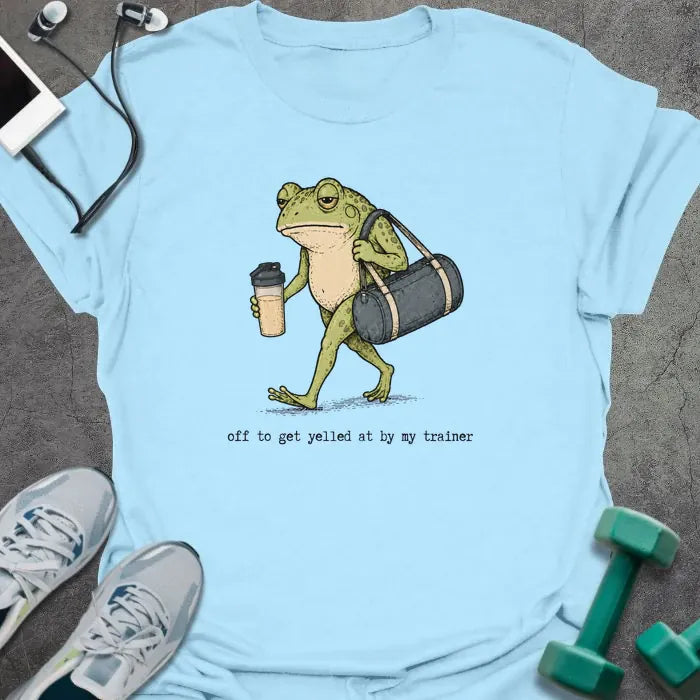 T-Shirt Light Blue / S Questionable Frog T-Shirt