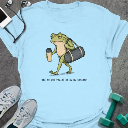T-Shirt Light Blue / S Questionable Frog T-Shirt