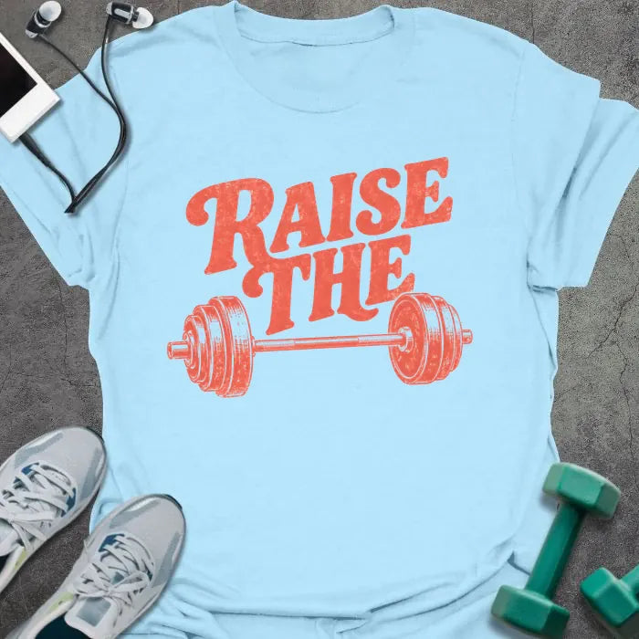 T-Shirt Light Blue / S Raise Bar T-Shirt