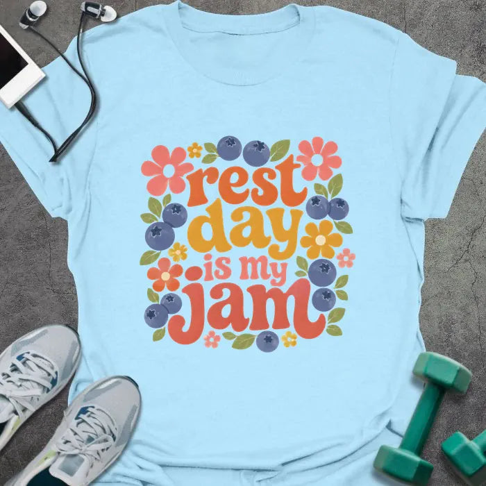T-Shirt Light Blue / S Rest Jam T-Shirt