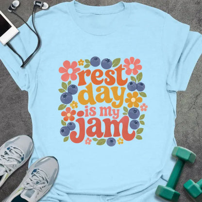 T-Shirt Light Blue / S Rest Jam T-Shirt
