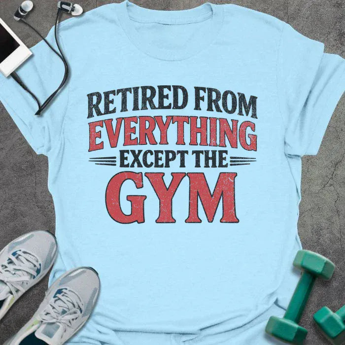 T-Shirt Light Blue / S Retire From