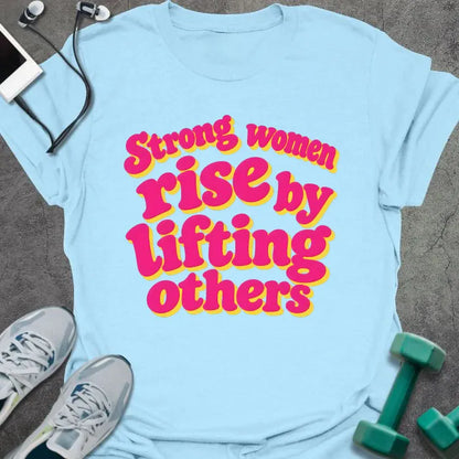 T-Shirt Light Blue / S Rise Lifting T-Shirt