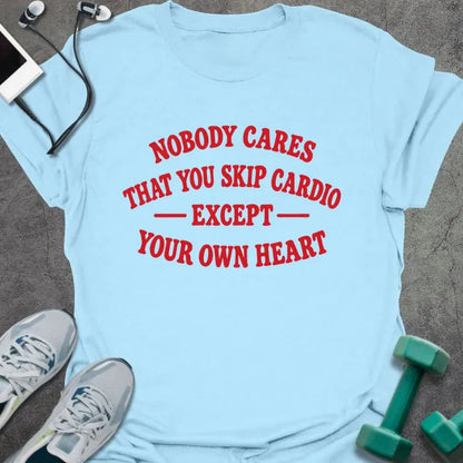T-Shirt Light Blue / S Skip Cardio T-Shirt