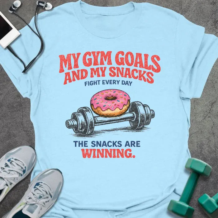 T-Shirt Light Blue / S Snacks Winning T-Shirt