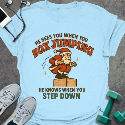 T-Shirt Light Blue / S Step Down T-Shirt