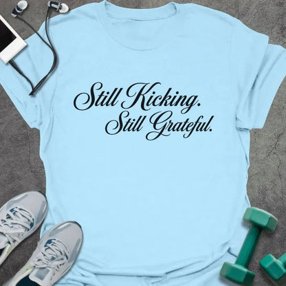 T-Shirt Light Blue / S Still Kicking T-Shirt