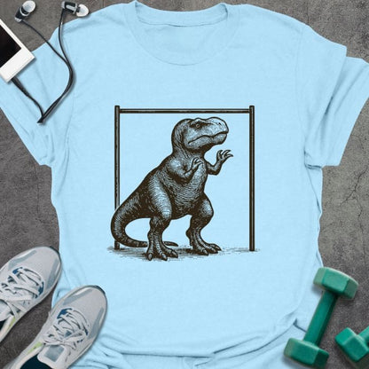 T-Shirt Light Blue / S T-Rex Pull Up T-Shirt