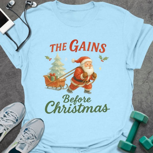 T-Shirt Light Blue / S The Gains T-Shirt