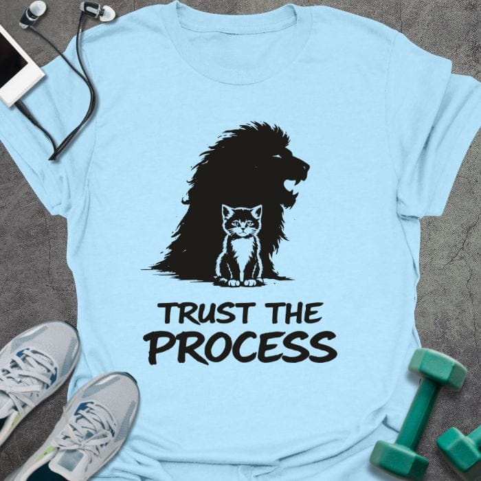 T-Shirt Light Blue / S The Process T-Shirt