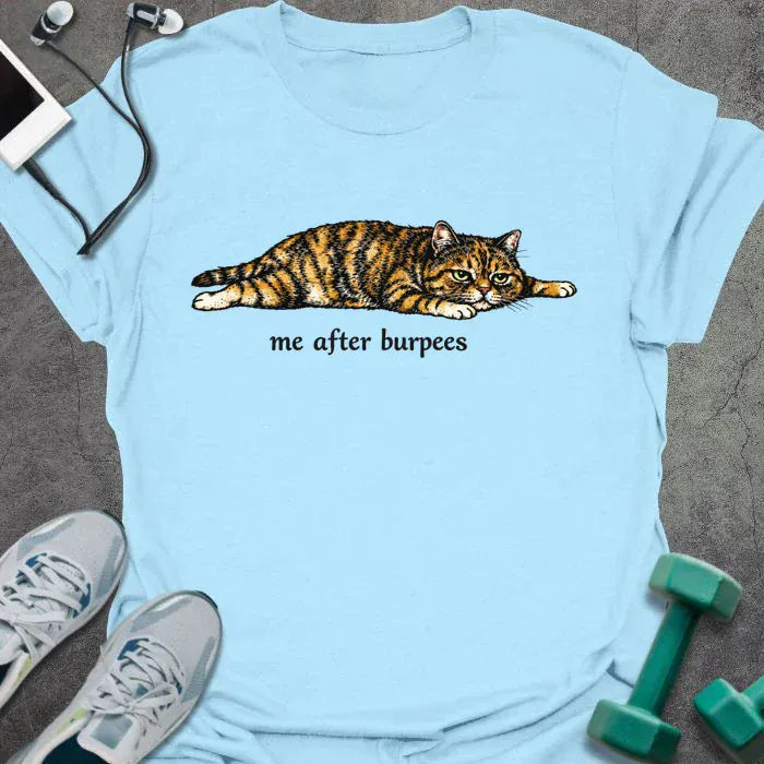 T-Shirt Light Blue / S Torbie Burpees