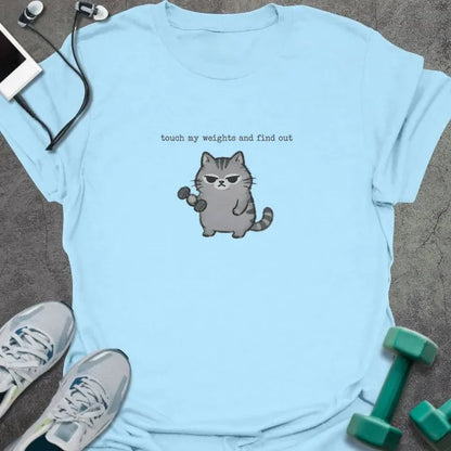 T-Shirt Light Blue / S Touch Weights T-Shirt