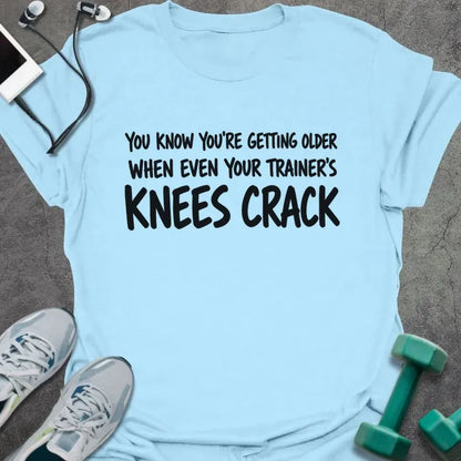 T-Shirt Light Blue / S Trainers Knees T-Shirt