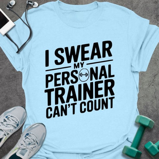 T-Shirt Light Blue / S Training Counting L T-Shirt