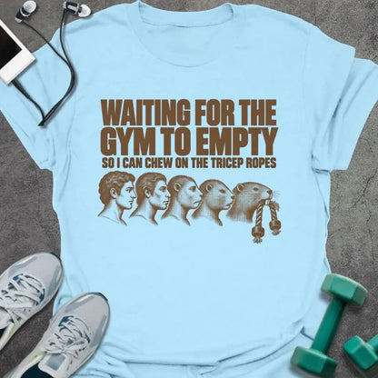 T-Shirt Light Blue / S Tricep Ropes T-Shirt