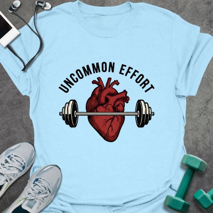 T-Shirt Light Blue / S Uncommon Effort T-Shirt