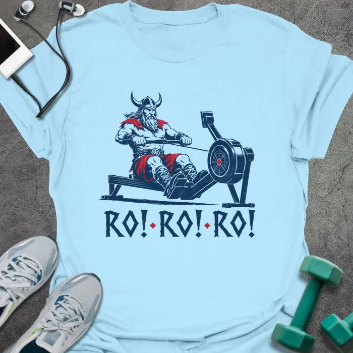 T-Shirt Light Blue / S Viking Rower