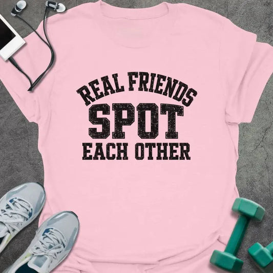 T-Shirt Light Pink / M Friends Spot T-Shirt