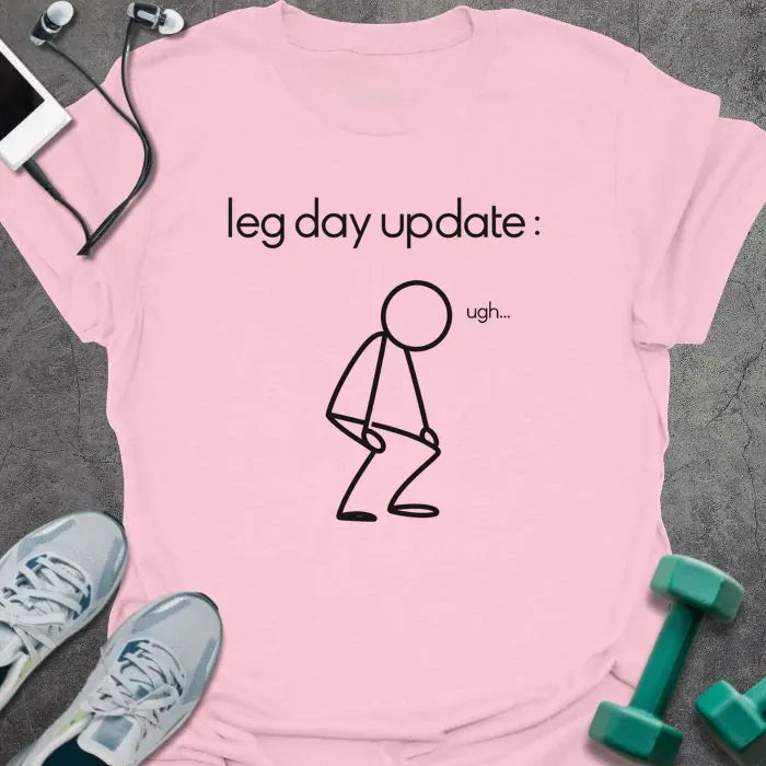 T-Shirt Light Pink / M Ugh Update T-Shirt