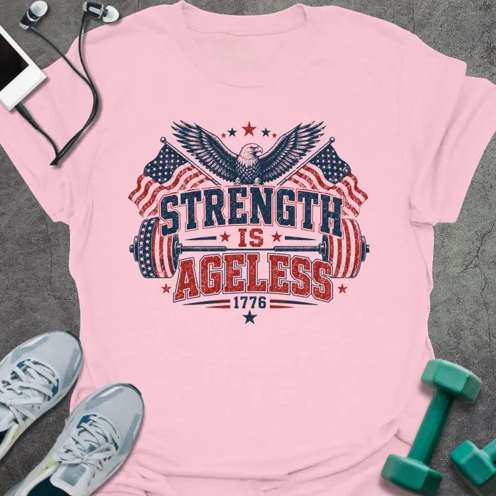 T-Shirt Light Pink / S Ageless Strength US T-Shirt