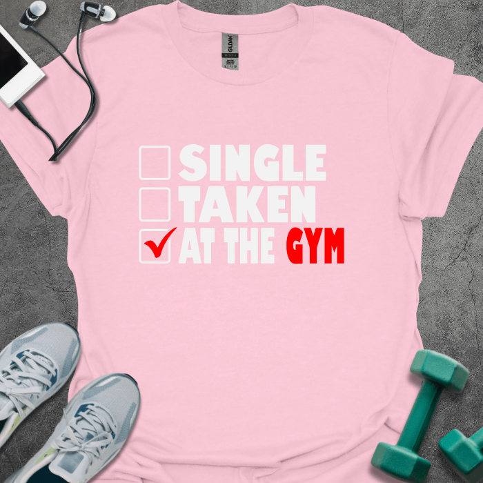 T-Shirt Light Pink / S At The Gym T-Shirt
