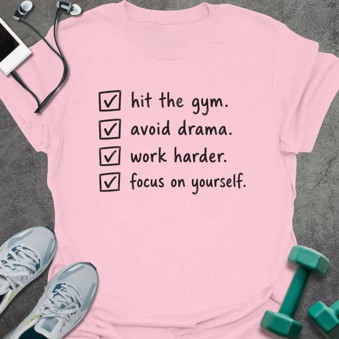 T-Shirt Light Pink / S Avoid Drama T-Shirt