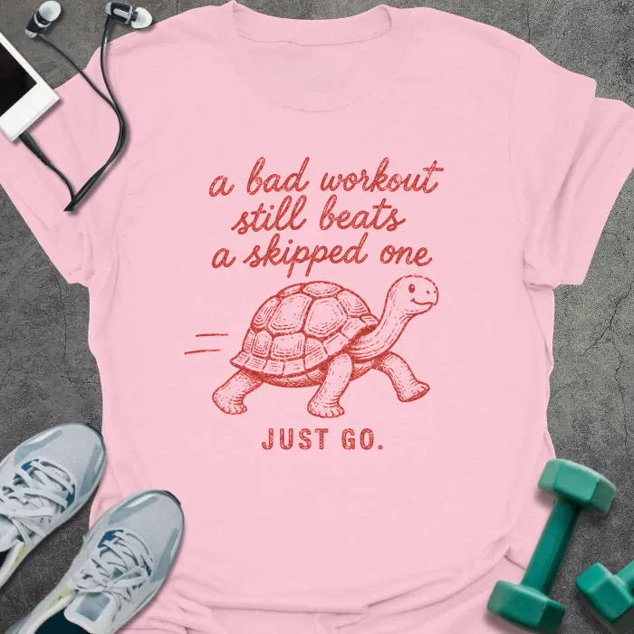 T-Shirt Light Pink / S Bad Workout T-Shirt