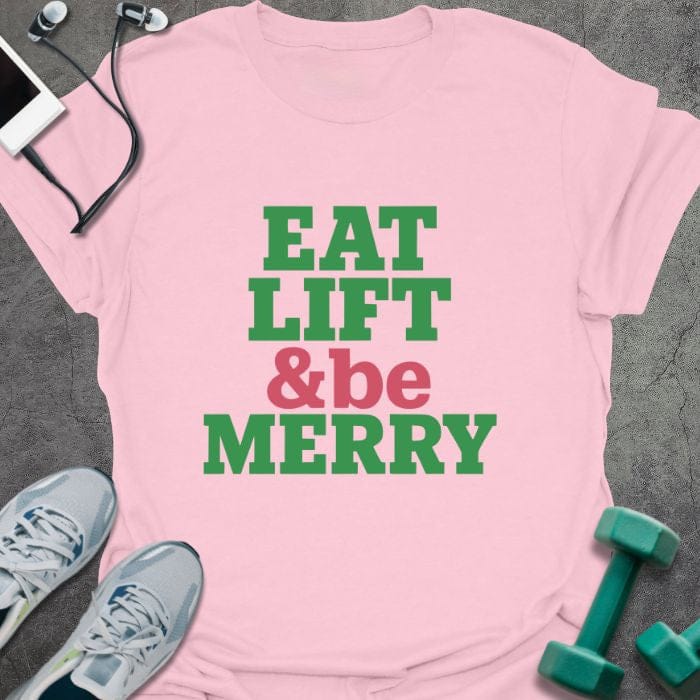 T-Shirt Light Pink / S Be Merry T-Shirt