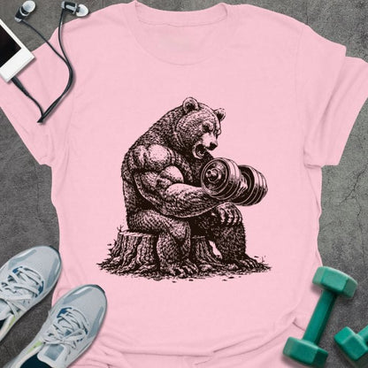 T-Shirt Light Pink / S Bear Curl T-Shirt