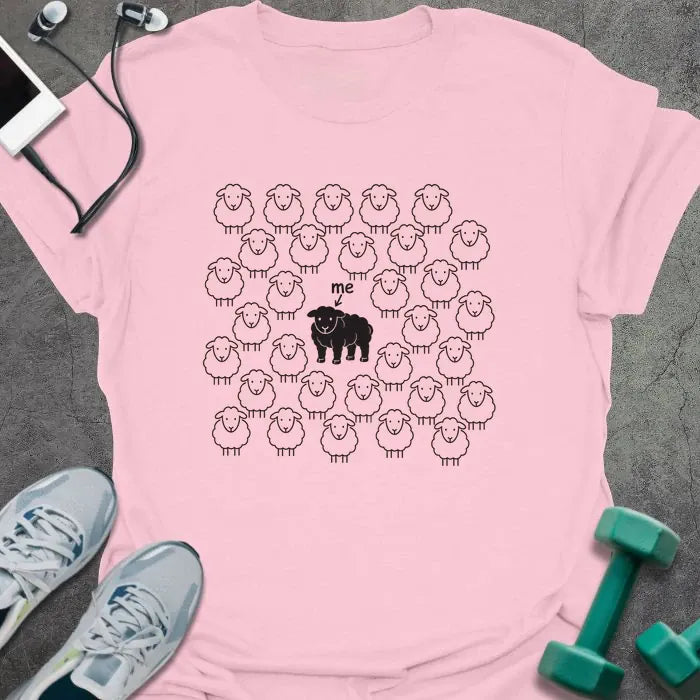 T-Shirt Light Pink / S Black Sheep T-Shirt