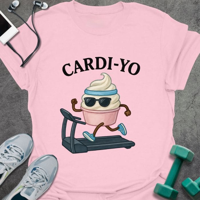 T-Shirt Light Pink / S Cardiyo T-Shirt