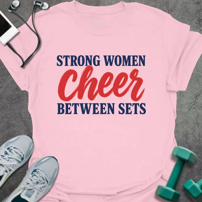 T-Shirt Light Pink / S Cheer Sets T-Shirt