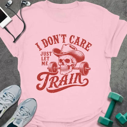 T-Shirt Light Pink / S Cowboy Train T-Shirt