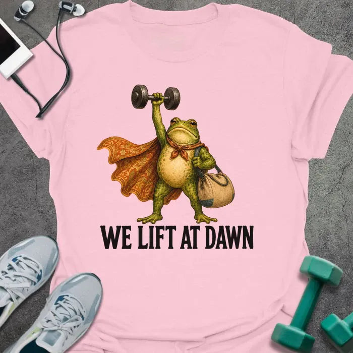 T-Shirt Light Pink / S Dawn Frog T-Shirt