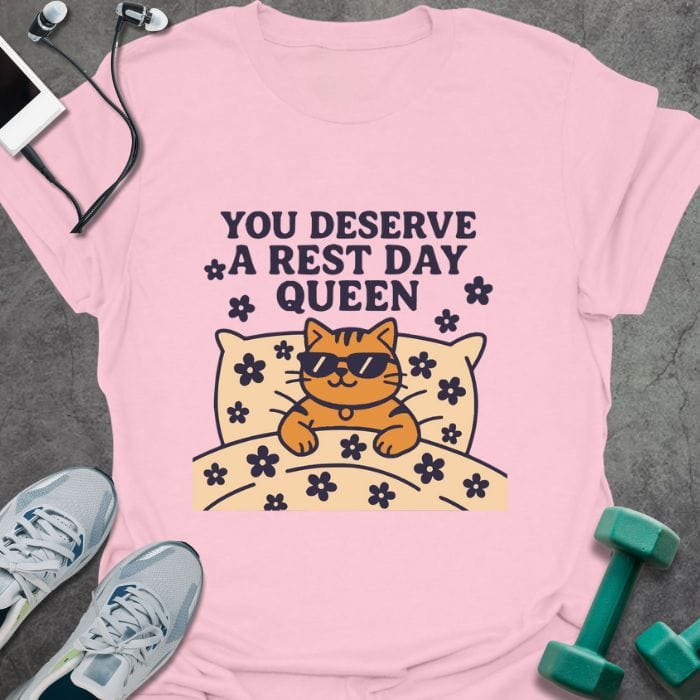 T-Shirt Light Pink / S Deserve Rest T-Shirt