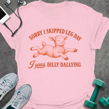 T-Shirt Light Pink / S Dilly Dallying T-Shirt