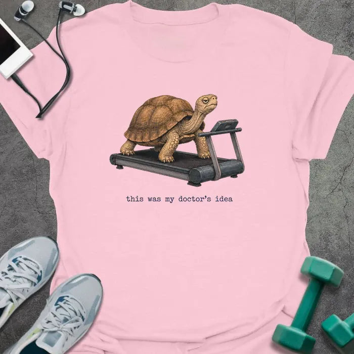 T-Shirt Light Pink / S Doctors Treadmill T-Shirt