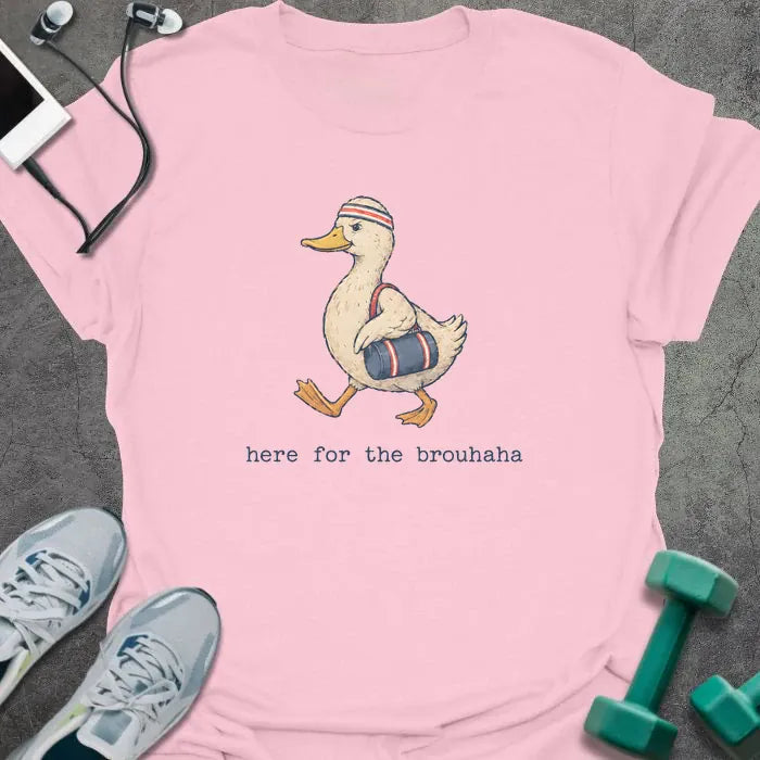 T-Shirt Light Pink / S Duck Brouhaha T-Shirt