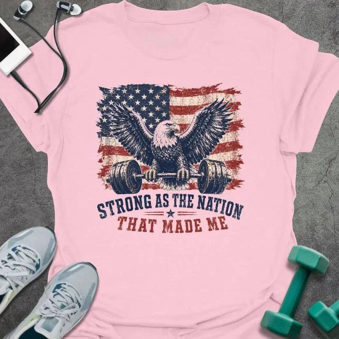 T-Shirt Light Pink / S Eagle Nation T-Shirt