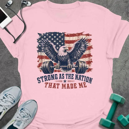 T-Shirt Light Pink / S Eagle Nation T-Shirt