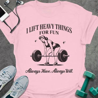 T-Shirt Light Pink / S For Fun Retro